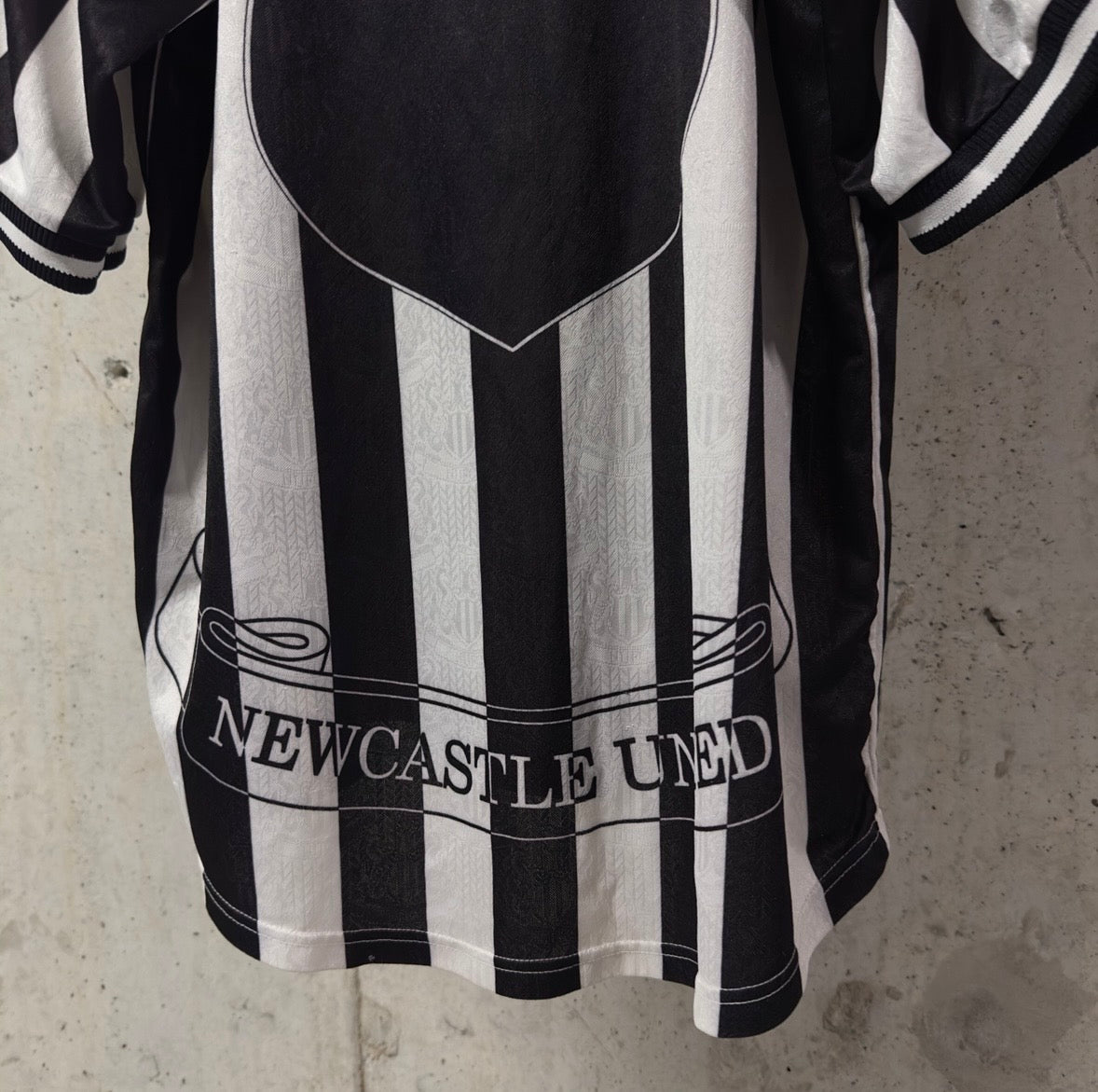 Newcastle United 1997–1999 Home Shirt – Adidas Brown Ale – Original Vintage