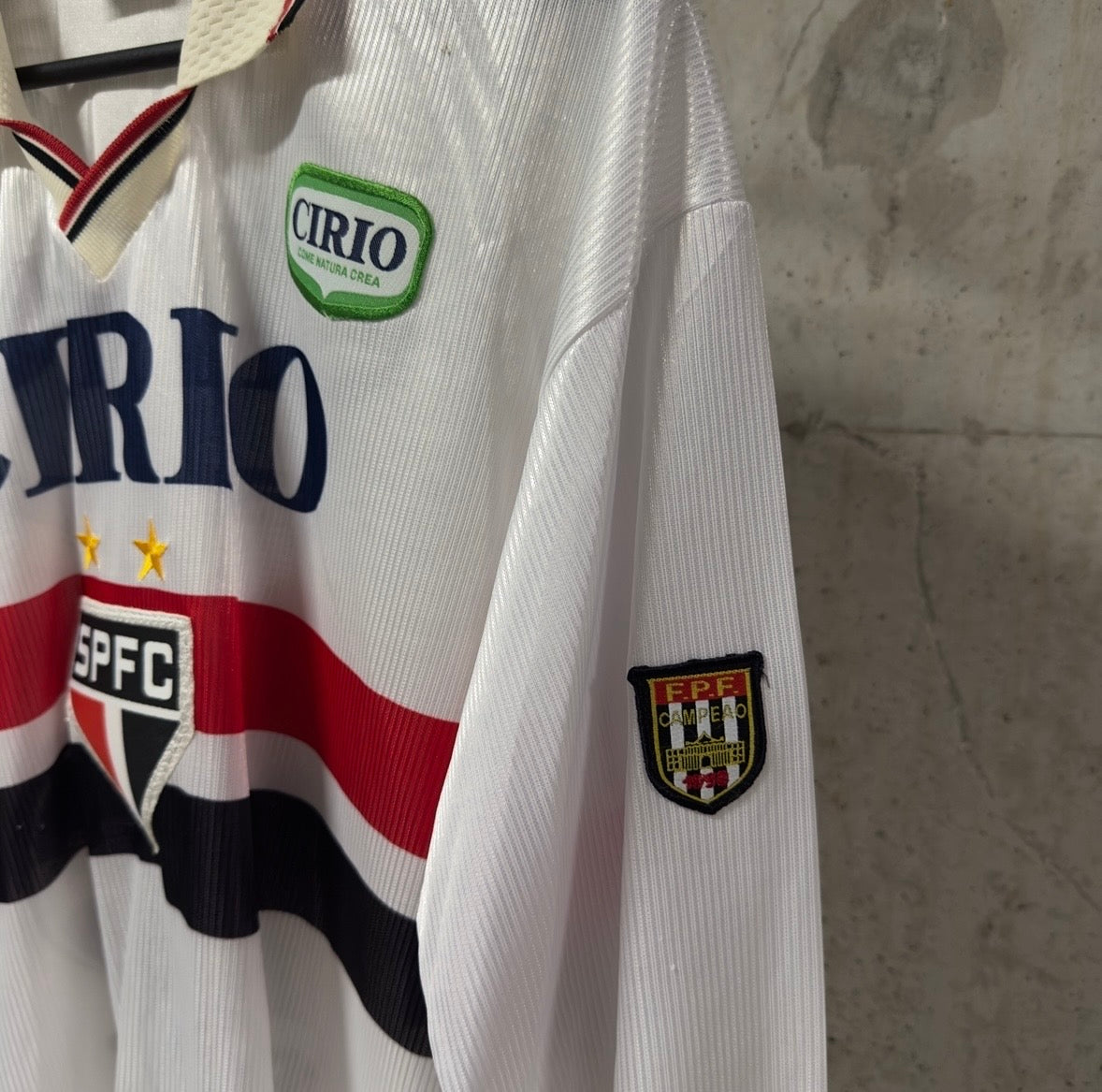São Paulo FC 1999 Home MatchWorn Shirt #16 – CIRIO Sponsor / PENALTY