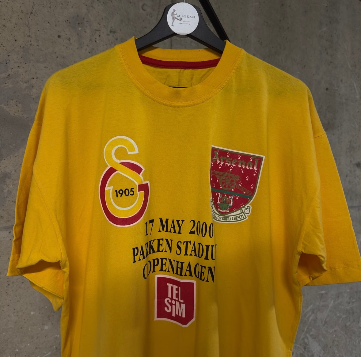 Galatasaray 2000 UEFA Cup Victory Copenhagen Shirt