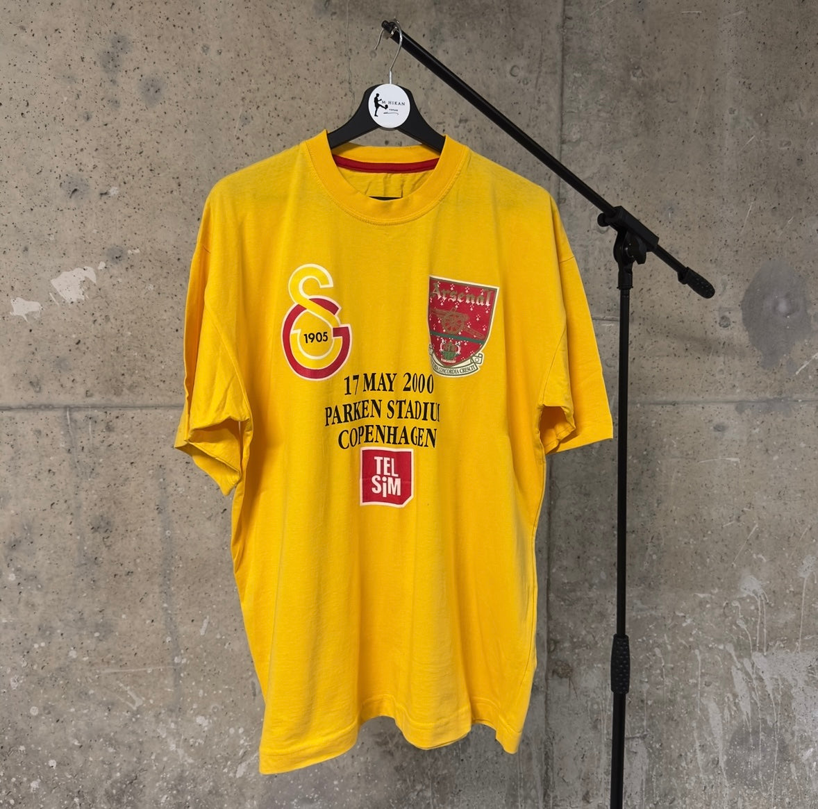 Galatasaray 2000 UEFA Cup Victory Copenhagen Shirt