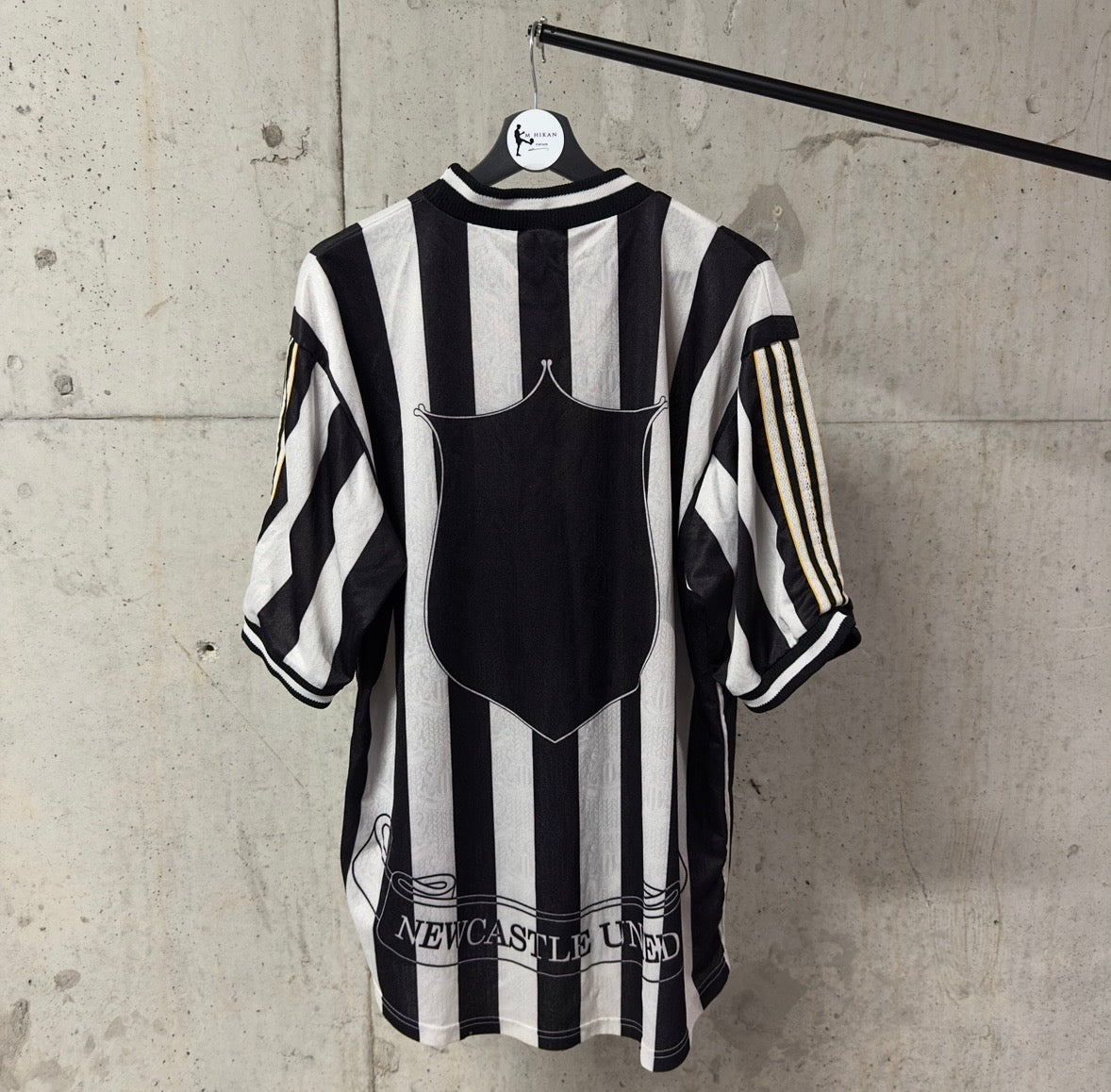 Newcastle United 1997–1999 Home Shirt – Adidas Brown Ale – Original Vintage
