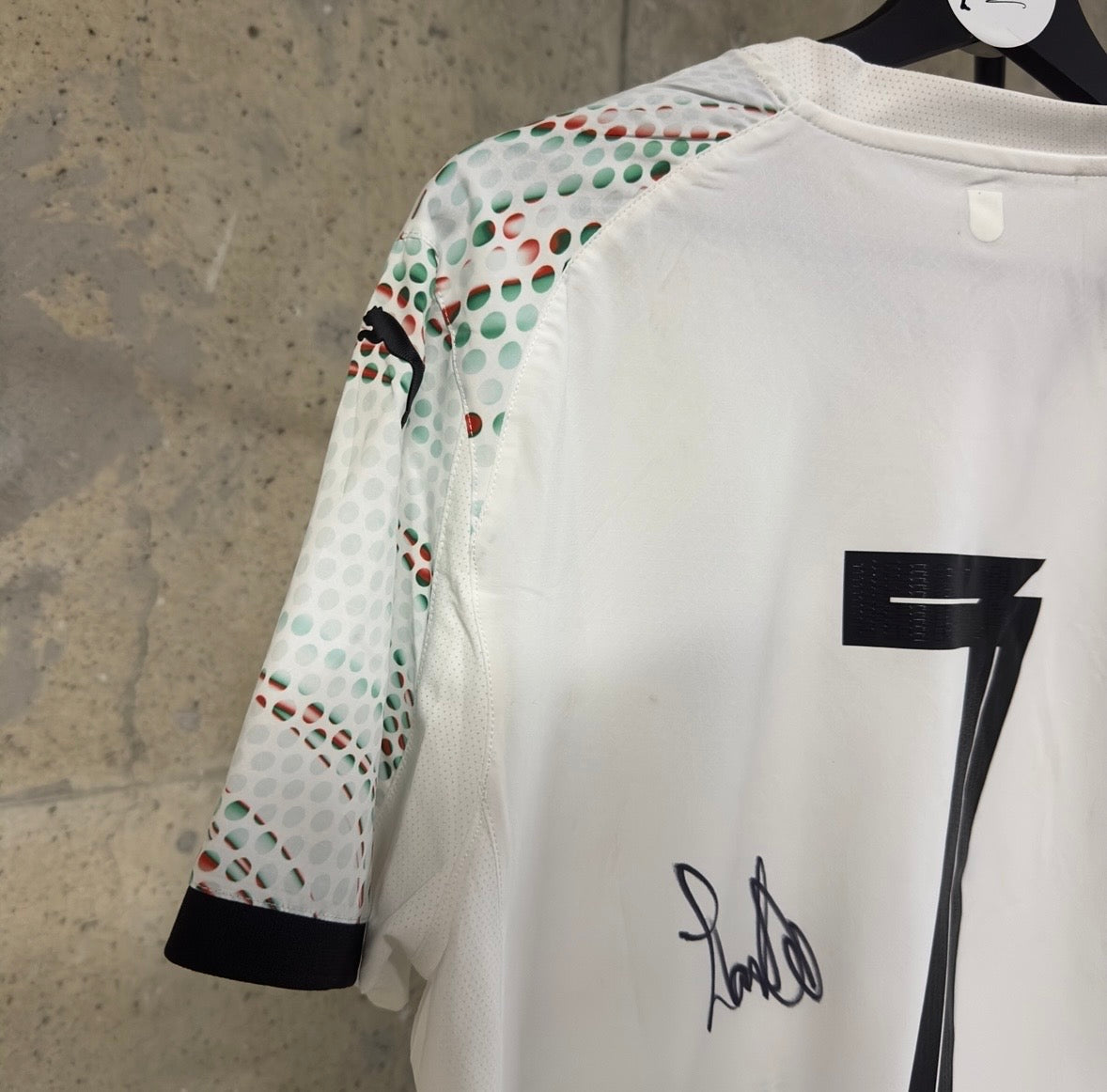 Carlos Forbs – Portugal U21 Match-Worn / Signed Shirt