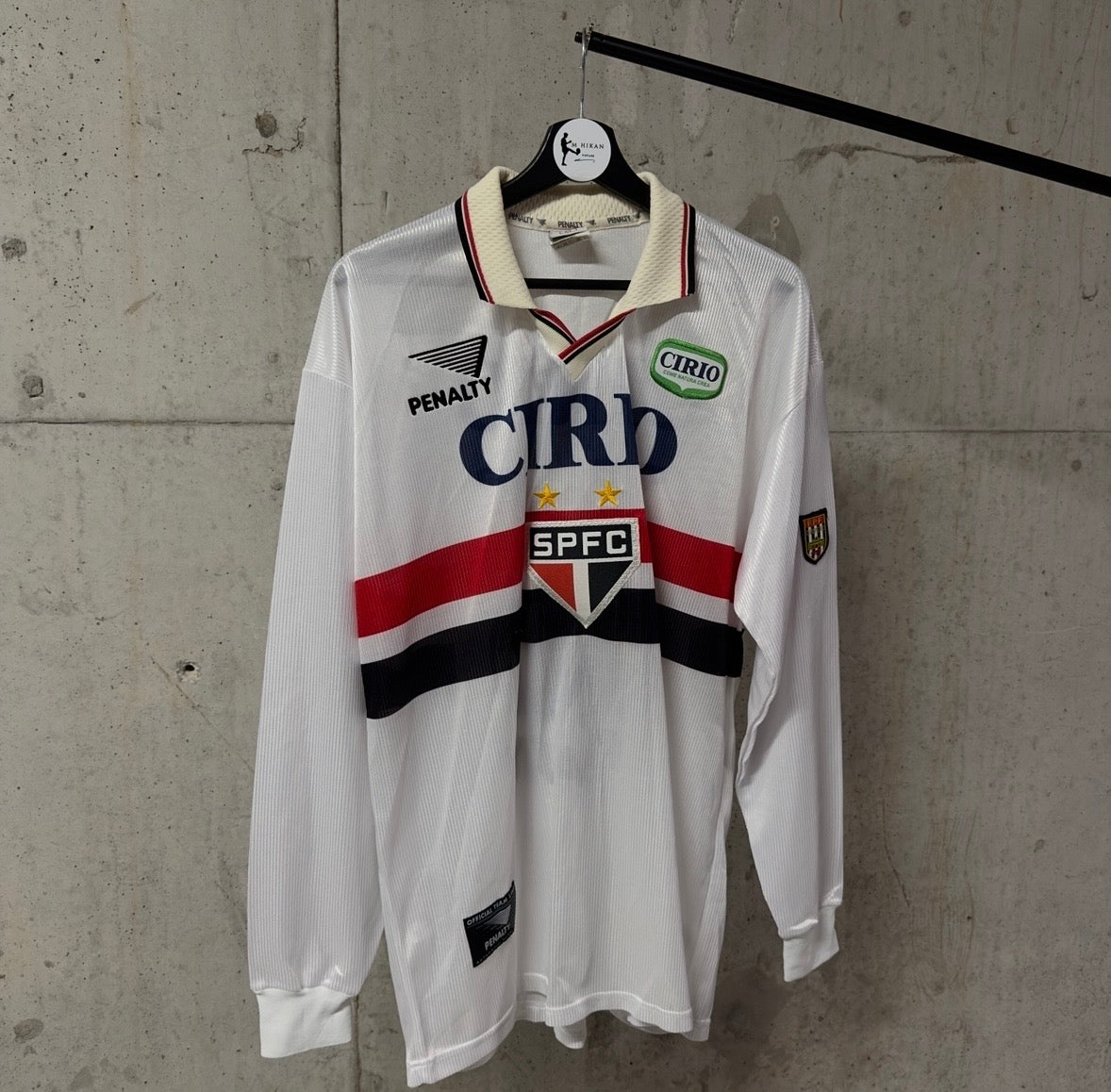 São Paulo FC 1999 Home MatchWorn  Shirt #16 – CIRIO Sponsor / PENALTY